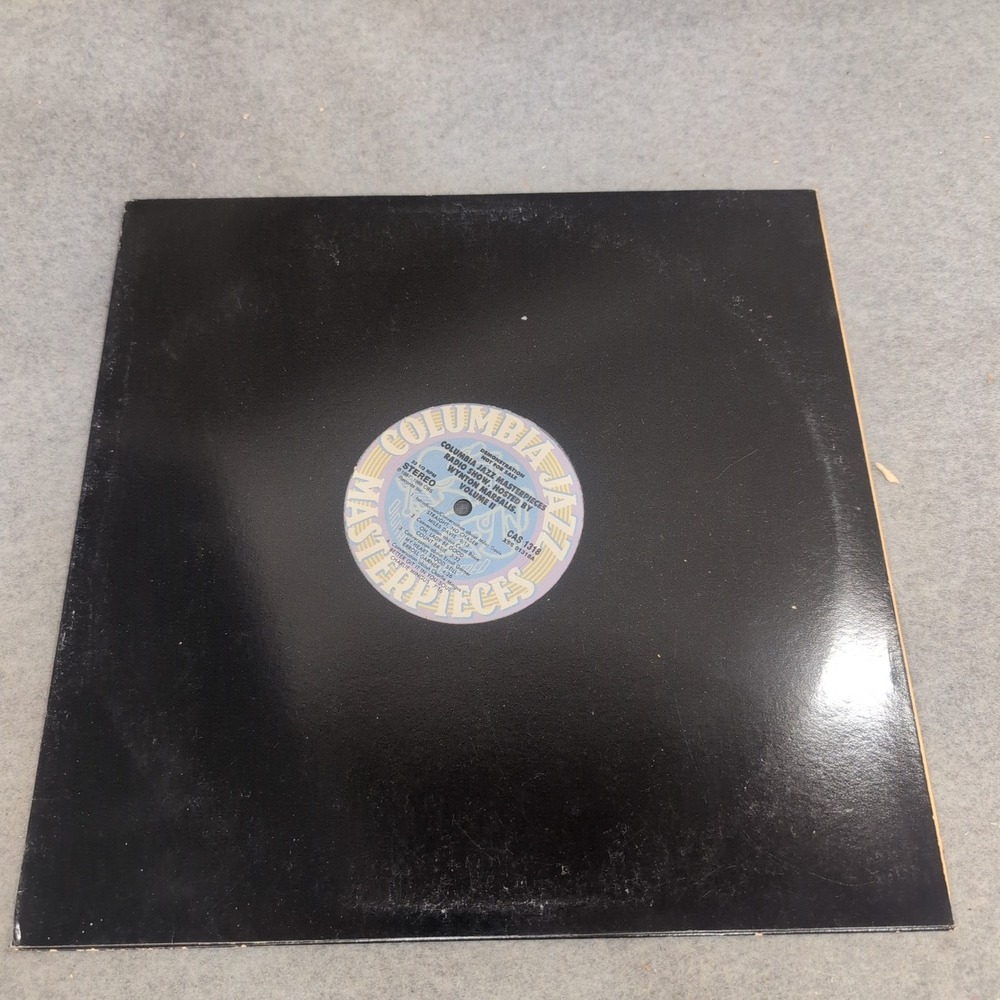 Columbia Jazz Masterpieces Radio Show Vol II Wynton Marsalis Vinyl LP CAS 1318 - Picture 7 of 7